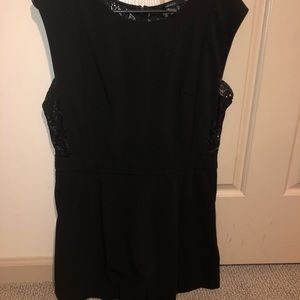 Black forever 21 romper